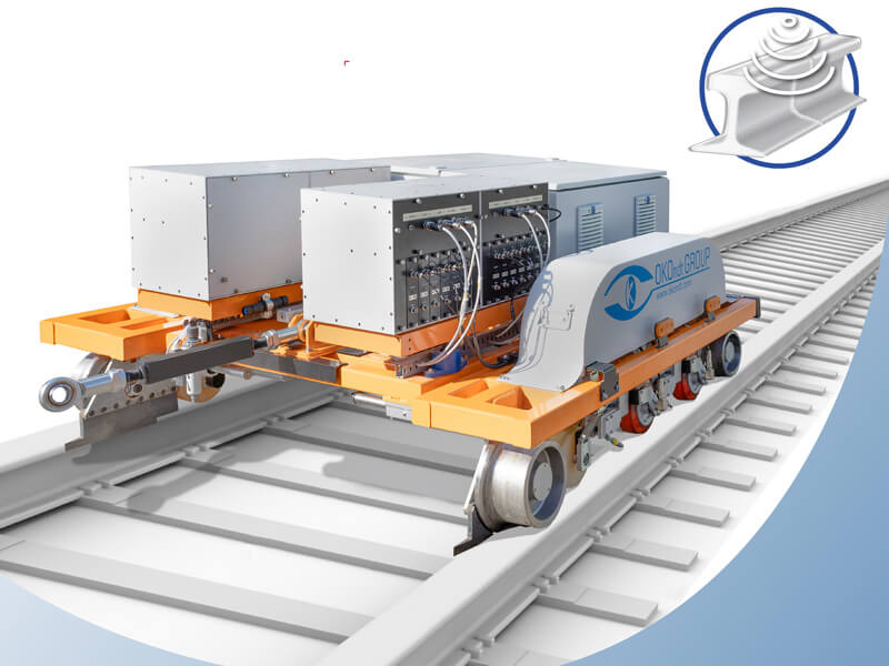 High-speed rail testing System OKOSCAN UT73HS