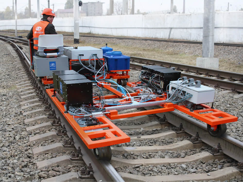 OKOSCAN 73HS the high-speed rails testing system