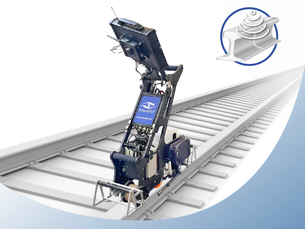 UT flaw detector intended for the inspection of one rail line UDS2-77