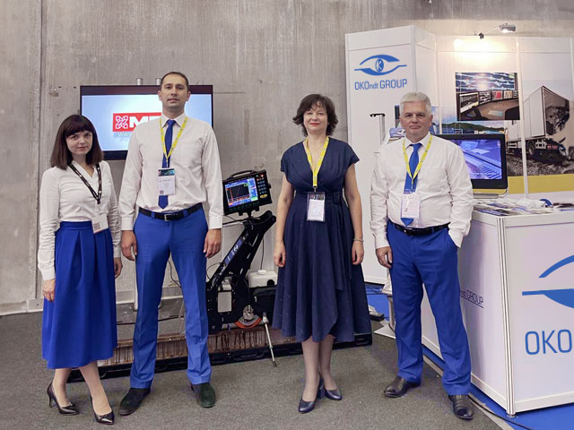 OKOndt GROUP specialists at the international exhibition